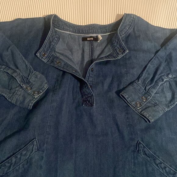 Urban Outfitters BDG Blue Jean Dress Size Small - Picture 5 of 8